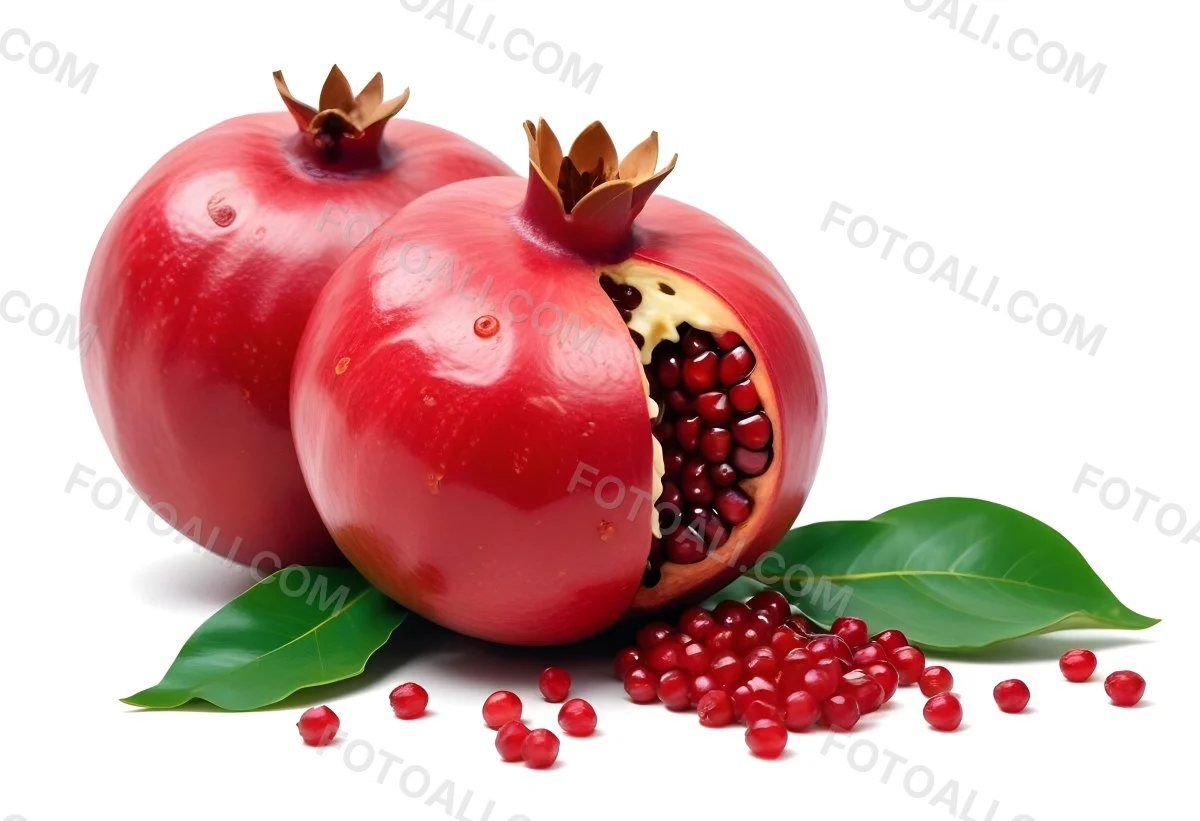 35mm Film Photography A Red Pomegranate Fruit With 45 67ba