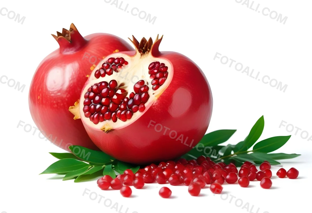 35mm Film Photography A Red Pomegranate Fruit With 7 8976