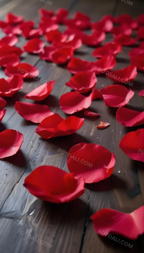 35mm Film Photography Red Rose Petals Scattered On A Wooden Surface The Petals Vary In Orientation And Overlap Slightly Creating A Vibrant Contrast Against The Dark Wood White Rose Petals Scattered On A Metal Surface 34 E2f7