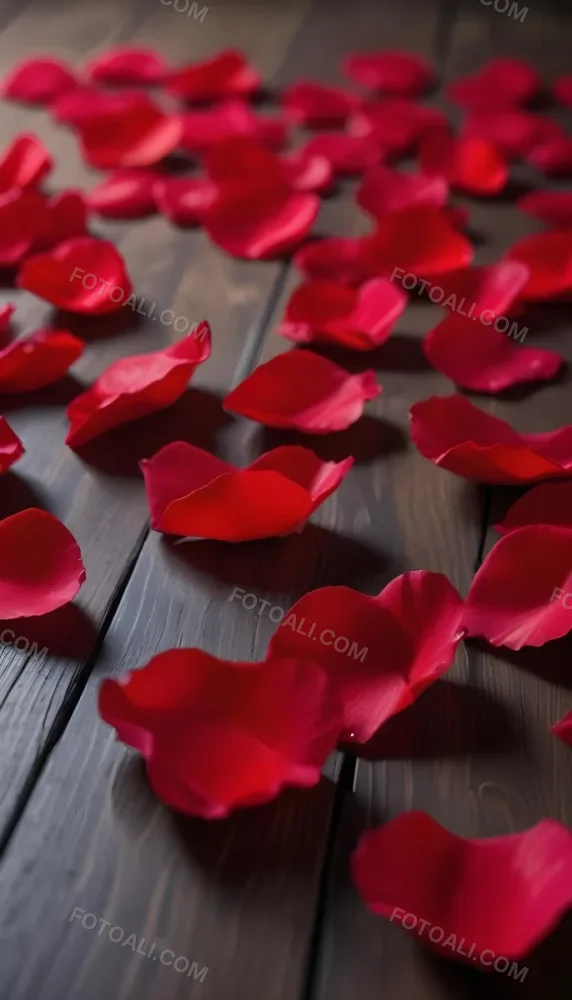 35mm Film Photography Red Rose Petals Scattered On A Wooden Surface The Petals Vary In Orientation And Overlap Slightly Creating A Vibrant Contrast Against The Dark Wood White Rose Petals Scattered On A Metal Surface 4 D0cb