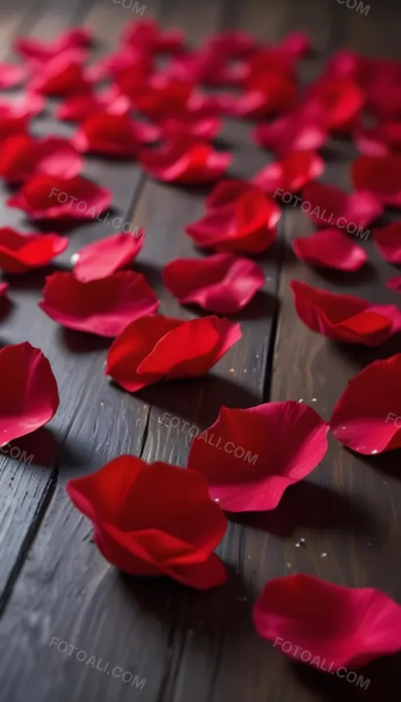 35mm Film Photography Red Rose Petals Scattered On A Wooden Surface The Petals Vary In Orientation And Overlap Slightly Creating A Vibrant Contrast Against The Dark Wood White Rose Petals Scattered On A Metal Surface 8 54a9