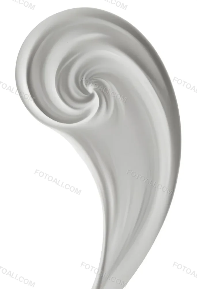 3d Model A Close Up View Of A White Cream Or Lotion Product With A Smooth Swirling Texture In Daylight With A Wooden Background Figure Octane Render Volumetric Highly Detailed Videogame Aesthetic 2 Aa53