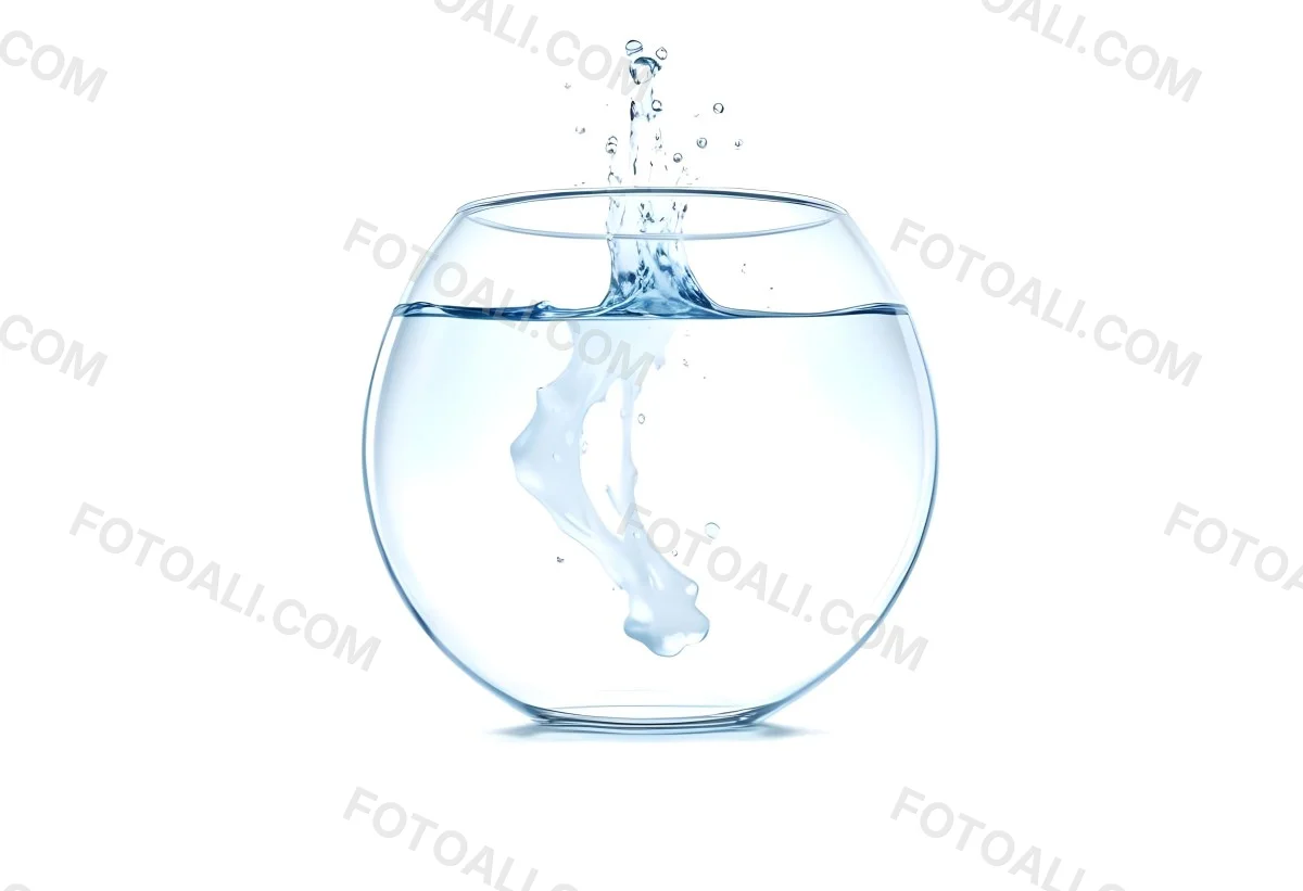 3d Model A Glass Filled With Water A Splash Of Water Is Visible The Background Is Plain White The Glass Is Made Of Clear Glass Figure Octane Render Volumetric Highly Detailed Videogame Aesthetic 47 819f