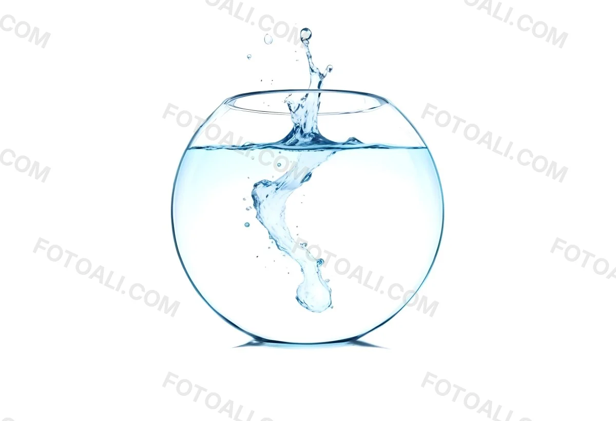 3d Model A Glass Filled With Water A Splash Of Water Is Visible The Background Is Plain White The Glass Is Made Of Clear Glass Figure Octane Render Volumetric Highly Detailed Videogame Aesthetic 52 44ab