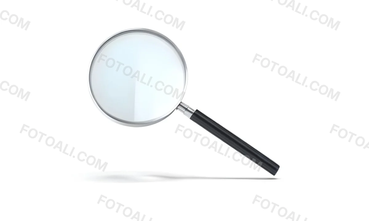 3d Model A Magnifying Glass With A Black Handle And A Silver Frame Casting A Shadow On A Black Background Figure Octane Render Volumetric Highly Detailed Videogame Aesthetic 10 137b