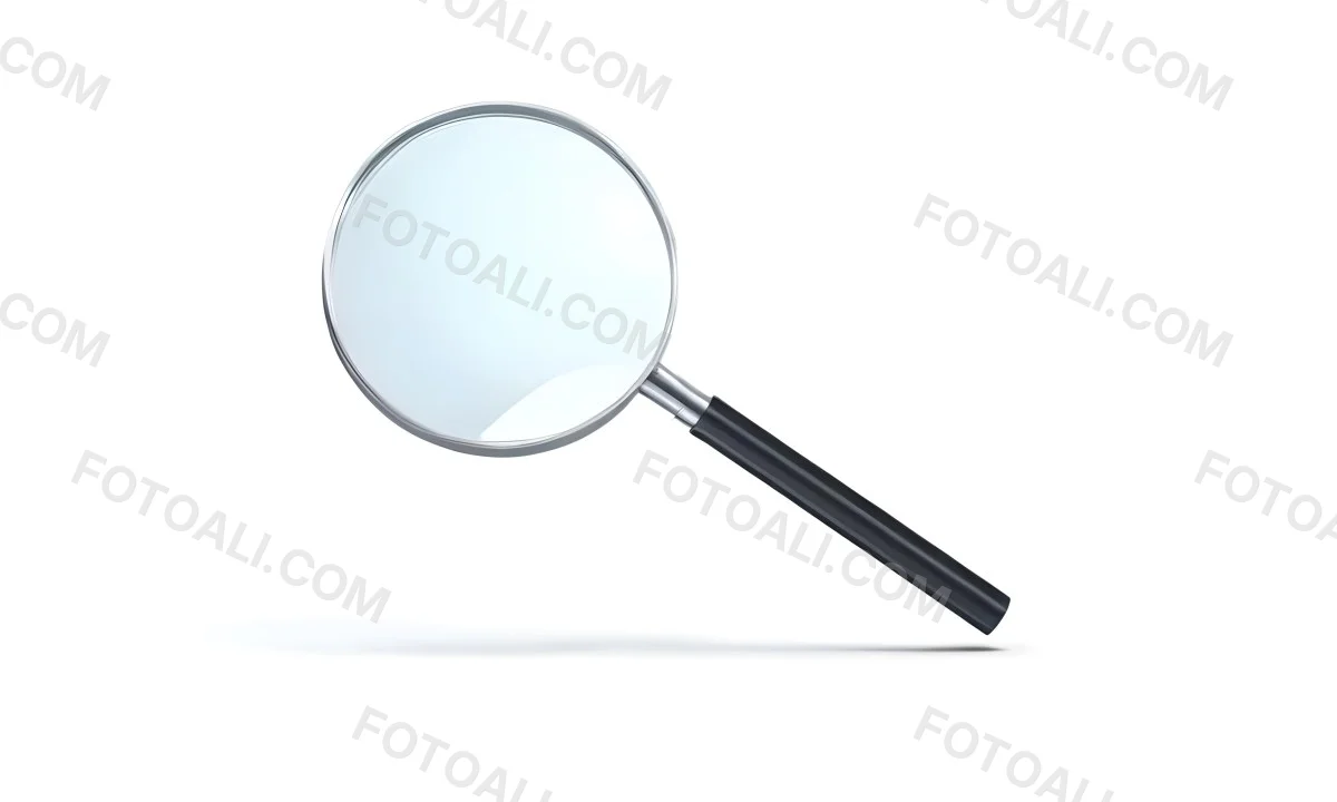 3d Model A Magnifying Glass With A Black Handle And A Silver Frame Casting A Shadow On A Black Background Figure Octane Render Volumetric Highly Detailed Videogame Aesthetic 15 Db60