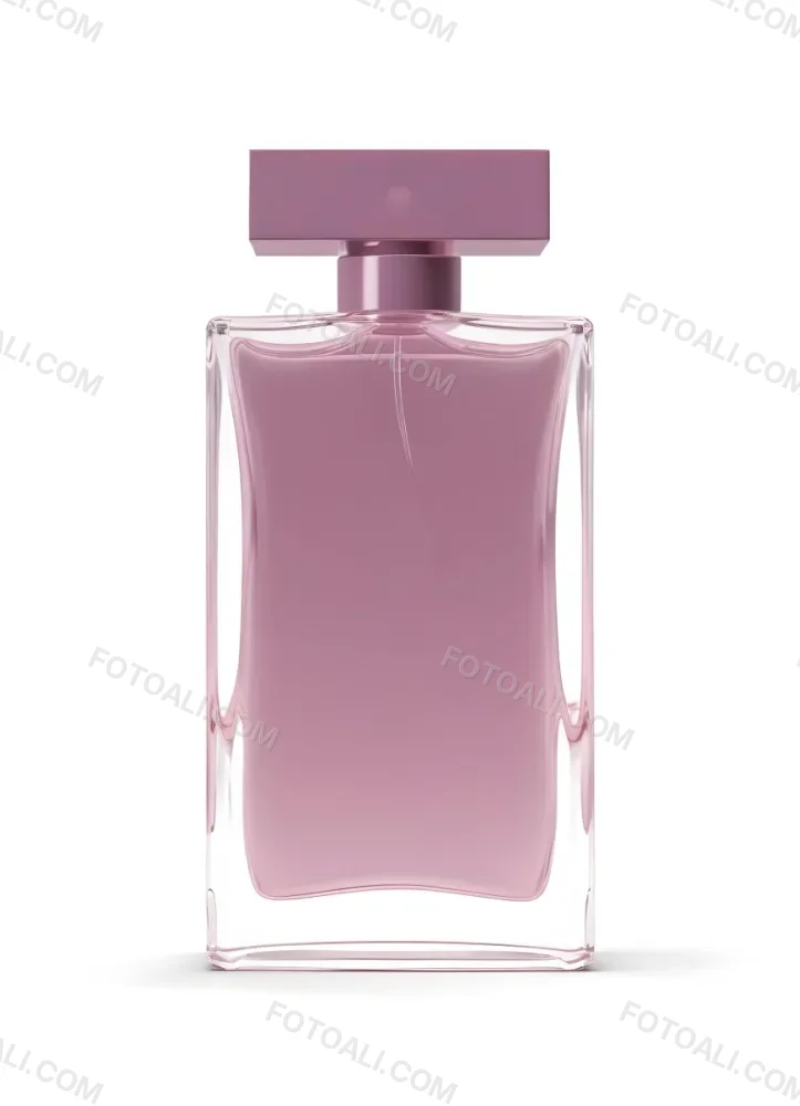 3d Model A Perfume Bottle With A Rectangular Shape And A Pink Liquid Inside On A White Background Figure Octane Render Volumetric Highly Detailed Videogame Aesthetic 44 1fbf
