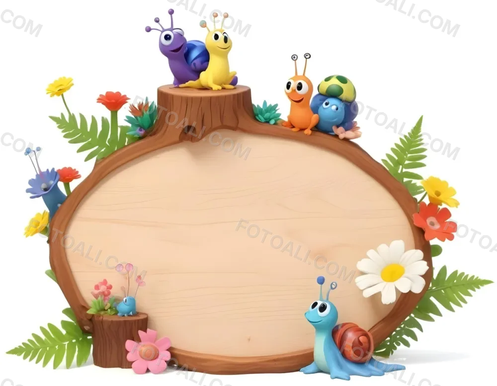 3d Model A Stylized Tree With A Brown Trunk And Green Leaves Featuring A Blank White Sign In The Center A Small Bird Is Perched On The Top Left Side Of The Sign The Base Of The Tree Has Some Grass And A Few Rocks Fi 159 73ef