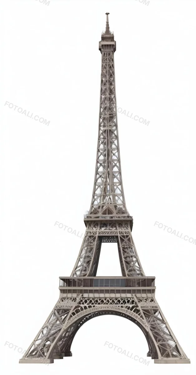 3d Model Eiffel Tower On A White Background Figure Octane Render Volumetric Highly Detailed Videogame Aesthetic 11 9032