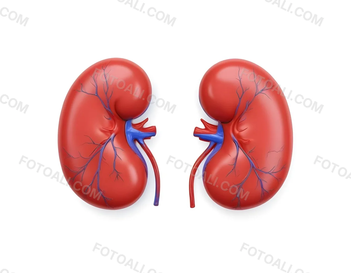 3d Model Two Red Kidneys With Blue And Red Veins On A Red Background Figure Octane Render Volumetric Highly Detailed Videogame Aesthetic 8 Efbe