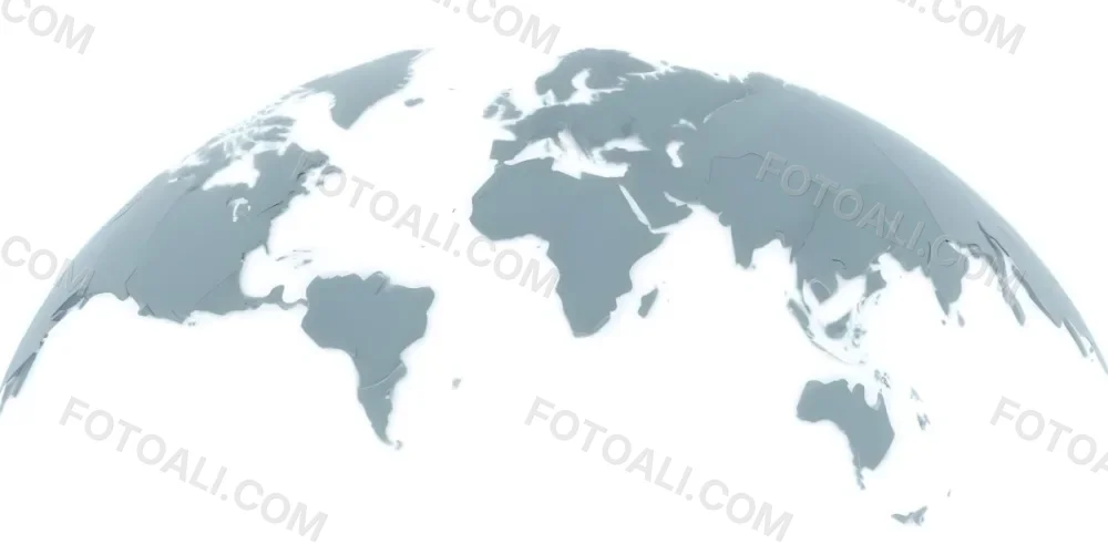 3d Model World Map With Continents In Gray And White Centered On Africa And Europe With A Curved Perspective Simple And Minimalist Design Figure Octane Render Volumetric Highly Detailed Videogame Aesthetic 44 D6c0