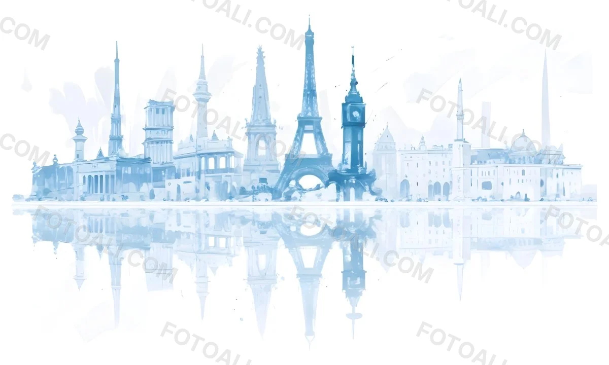 3d Model World Monuments In White Background Figure Octane Render Volumetric Highly Detailed Videogame Aesthetic 2 5637