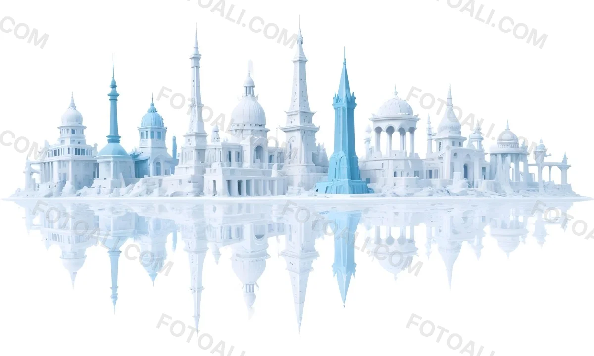3d Model World Monuments In White Background Figure Octane Render Volumetric Highly Detailed Videogame Aesthetic 31 25c9