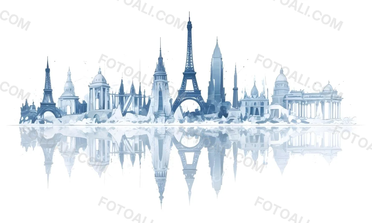3d Model World Monuments In White Background Figure Octane Render Volumetric Highly Detailed Videogame Aesthetic 52 E598