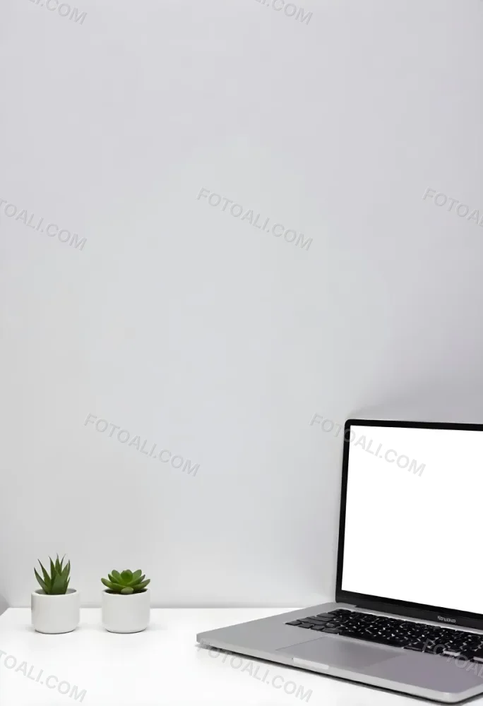 A Black Picture Frame On A White Wall With A Small Potted Plant In The Foreground 8 Decc
