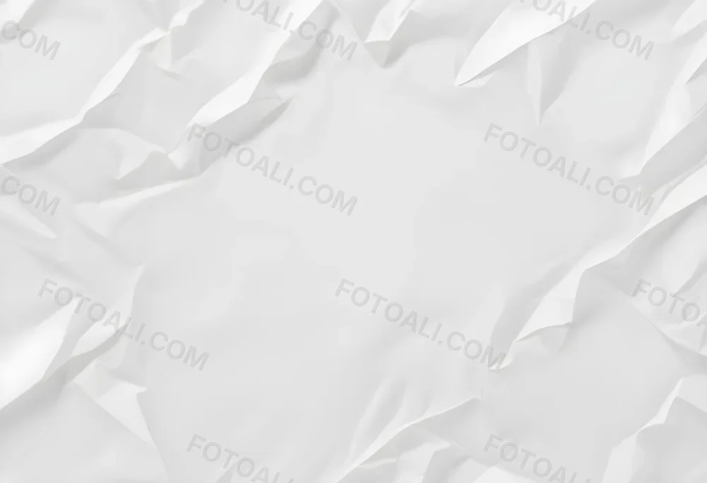 A Blank White Wrinkled Paper Full Frame 21 F370