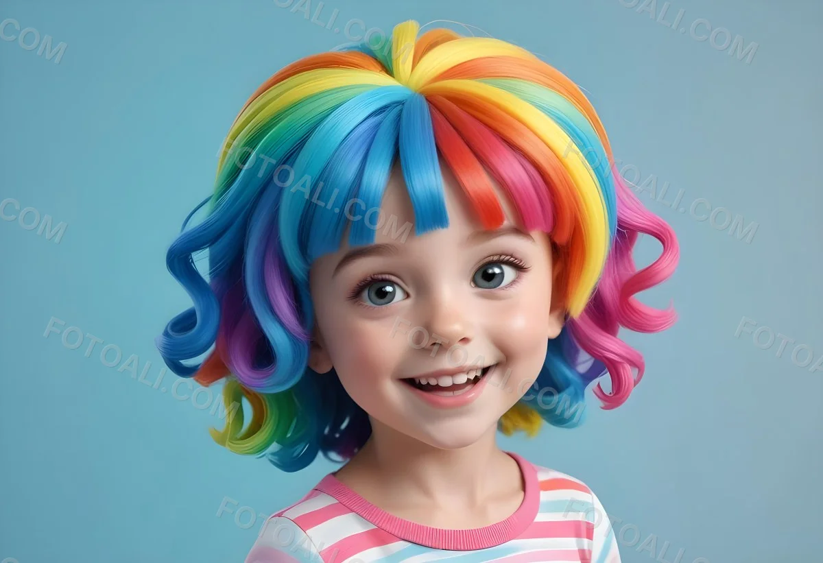 A Caucasian Woman 25 Years Old Light Skin Closed Eyes With Blue Smoke Around Her Head Blue Background 45 C0d6
