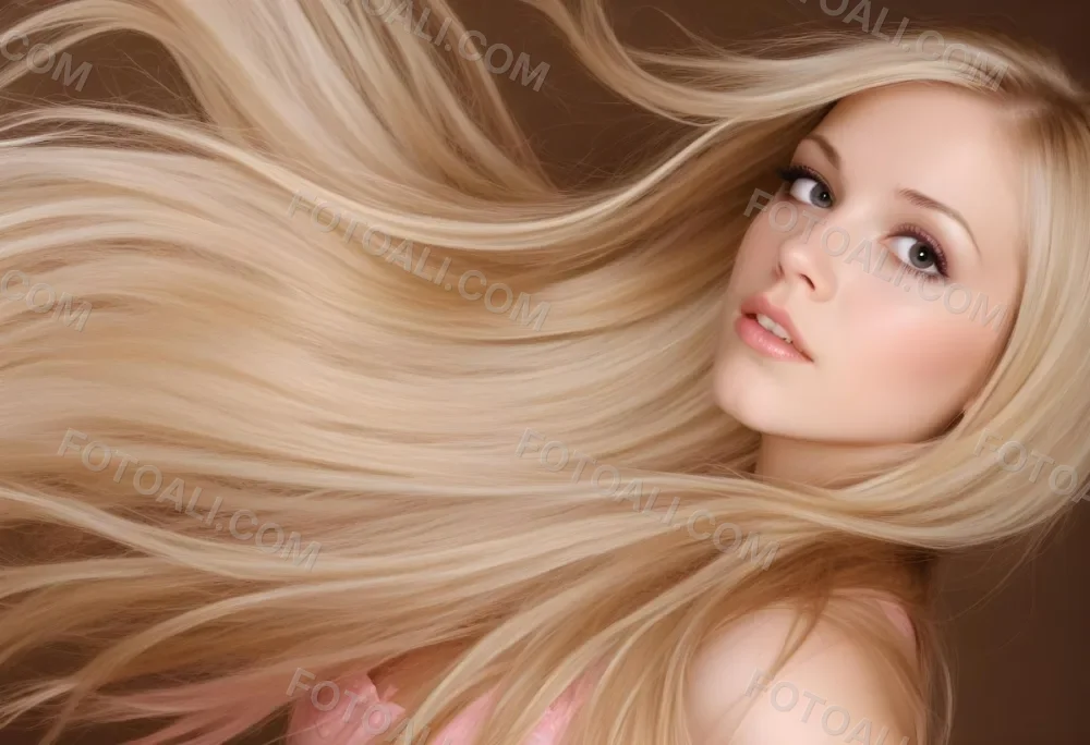 A Caucasian Woman 25 Years Old With Long Blonde Hair Light Skin And Light Pink Lips In A Studio With A Neutral Background 19 6bf2