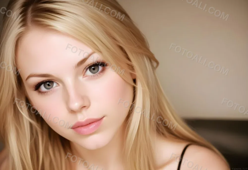A Caucasian Woman 25 Years Old With Long Blonde Hair Light Skin And Light Pink Lips In A Studio With A Neutral Background 6 2acb