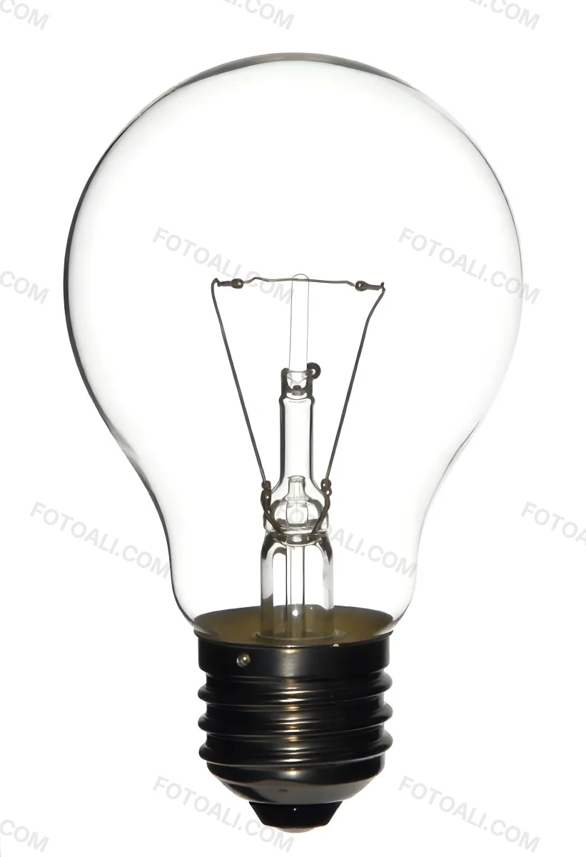 A Clear Light Bulb With Visible Filament And Internal Components Set Against A Plain White Background Showcasing A Clean And Minimalist Design 41 Eeb7