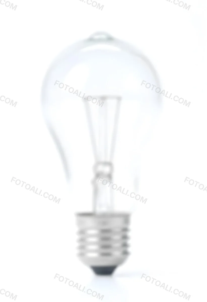 A Clear Light Bulb With Visible Filament And Internal Components Set Against A Plain White Background Showcasing A Clean And Minimalist Design 42 1ec6