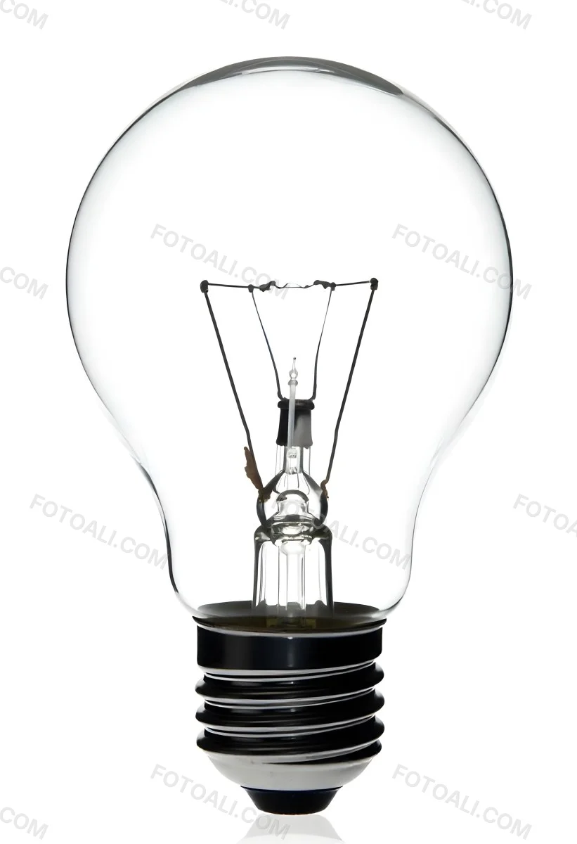 A Clear Light Bulb With Visible Filament And Internal Components Set Against A Plain White Background Showcasing A Clean And Minimalist Design 43 2980