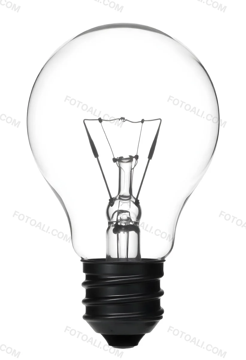A Clear Light Bulb With Visible Filament And Internal Components Set Against A Plain White Background Showcasing A Clean And Minimalist Design 45 B6dd