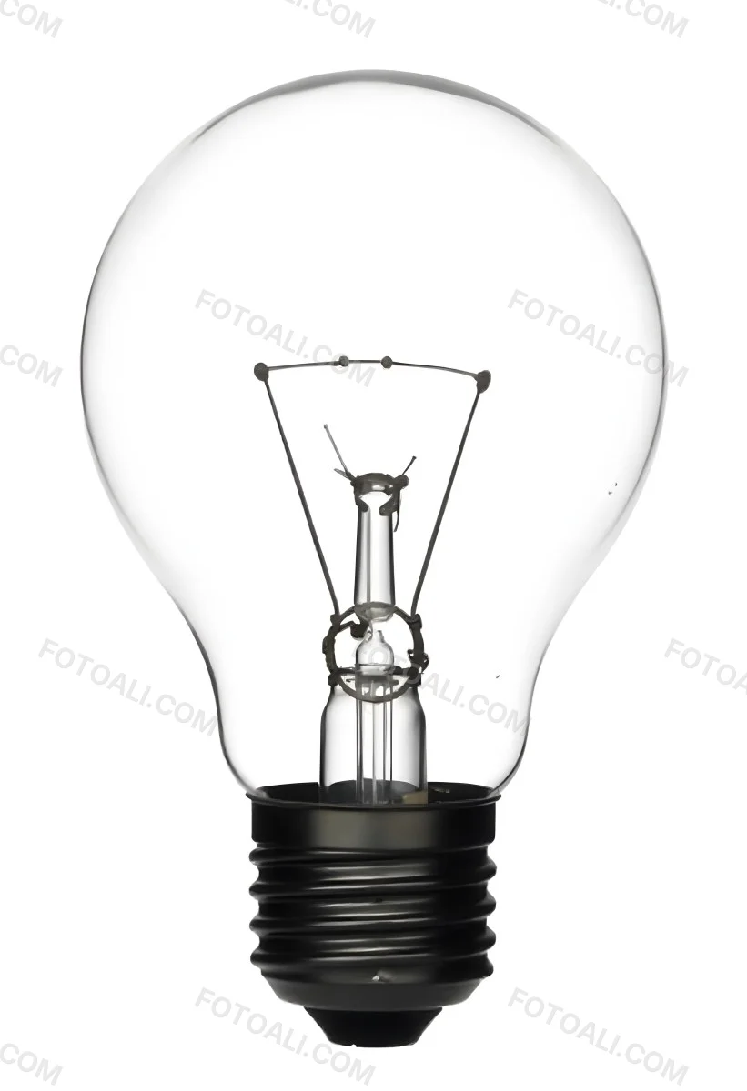 A Clear Light Bulb With Visible Filament And Internal Components Set Against A Plain White Background Showcasing A Clean And Minimalist Design 48 B4fd
