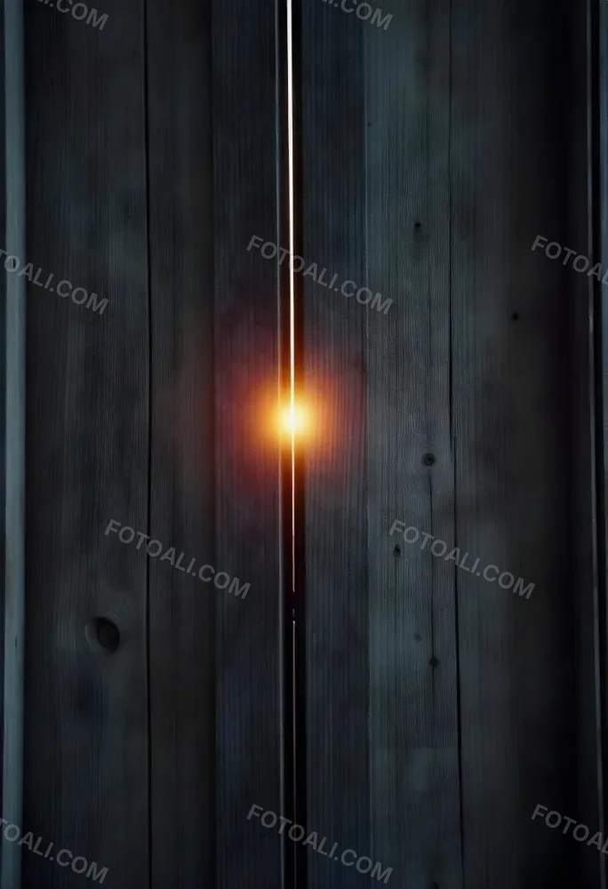 A Crack Between Two Old Wooden Planks With A Bright Light Shining Through Creating A Warm Glow Rustic Texture And Aged Appearance 4 9f56