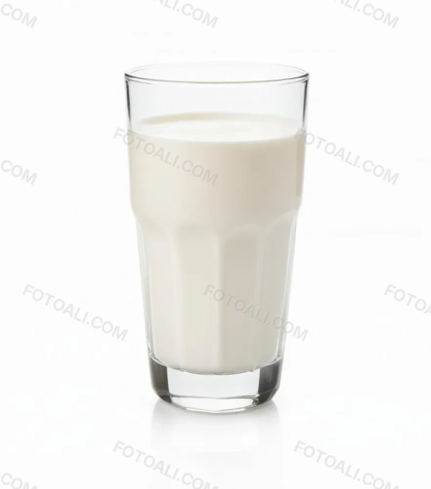 A Glass Of Fresh Creamy Milk 3 C4f8