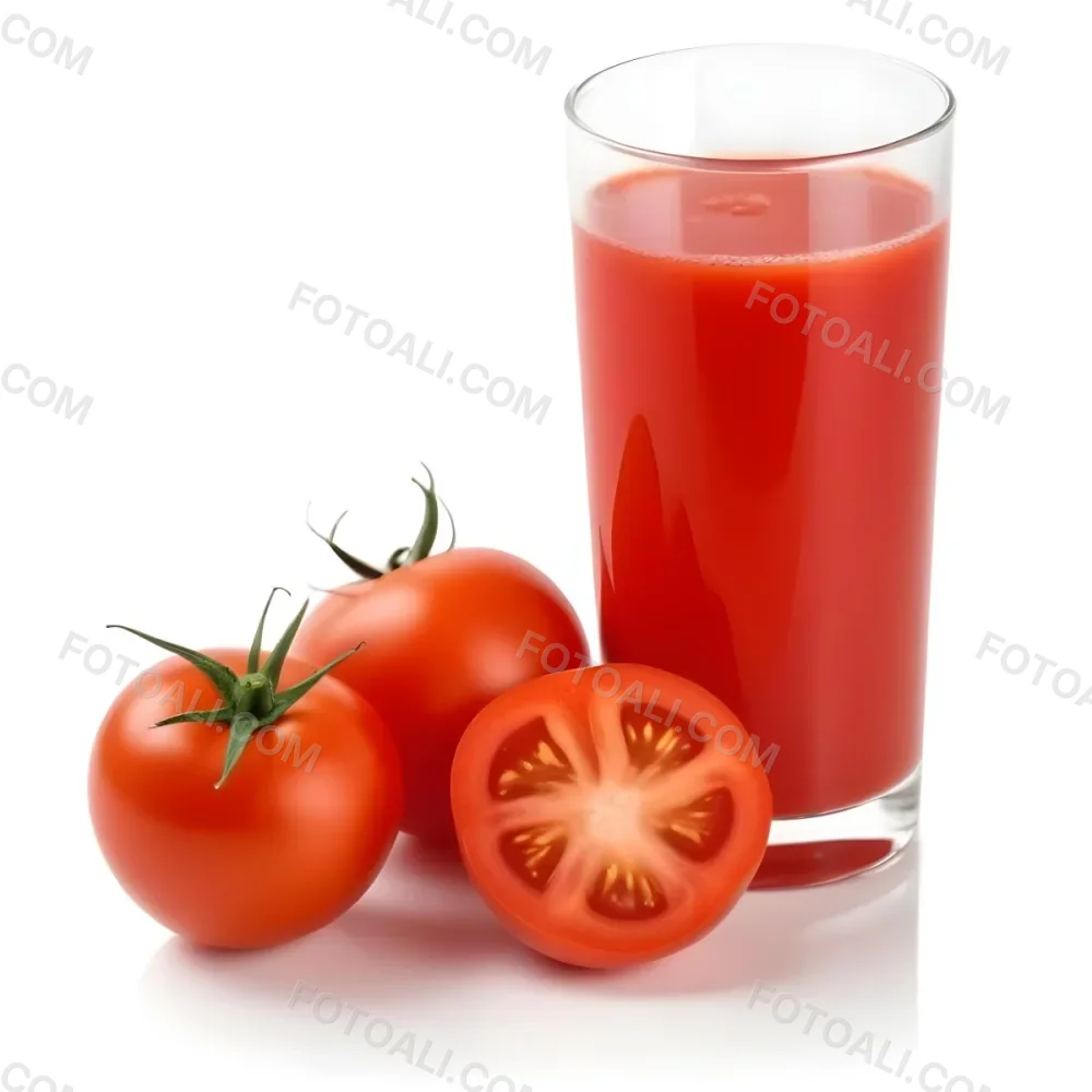 A Glass Of Fresh Tomato Juice With Whole Tomato 1 5865