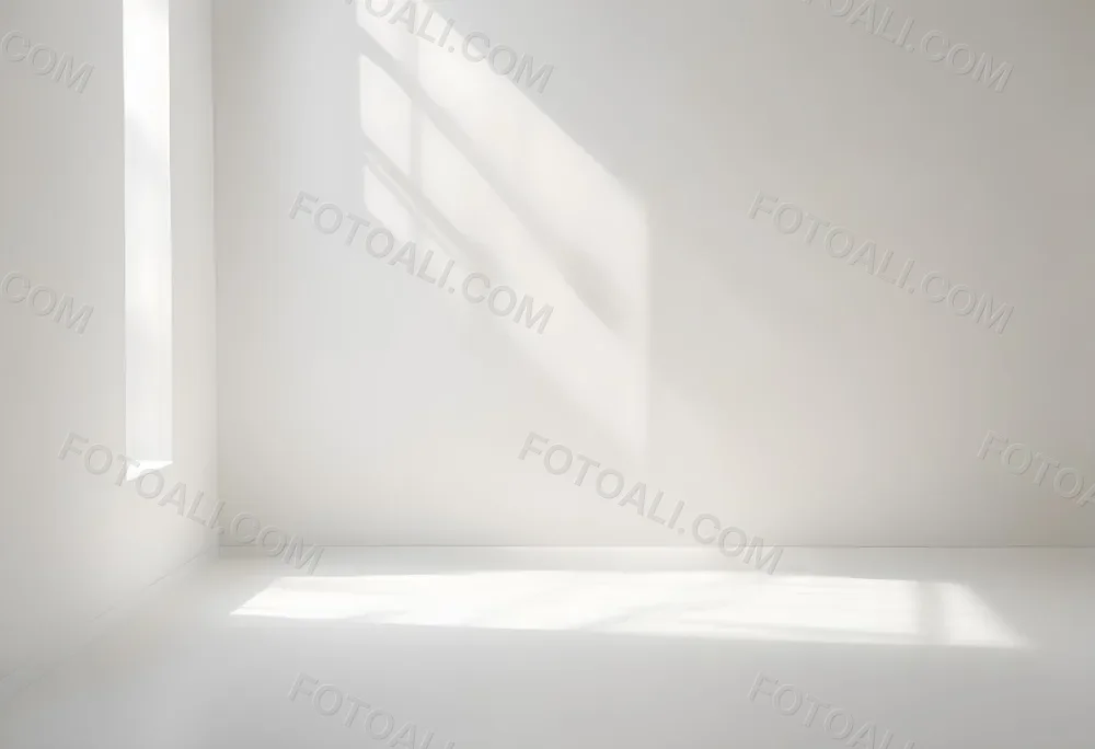A Minimalist White Background With Soft Blurred Shadows Creating A Serene And Calming Atmosphere 1 4ddf