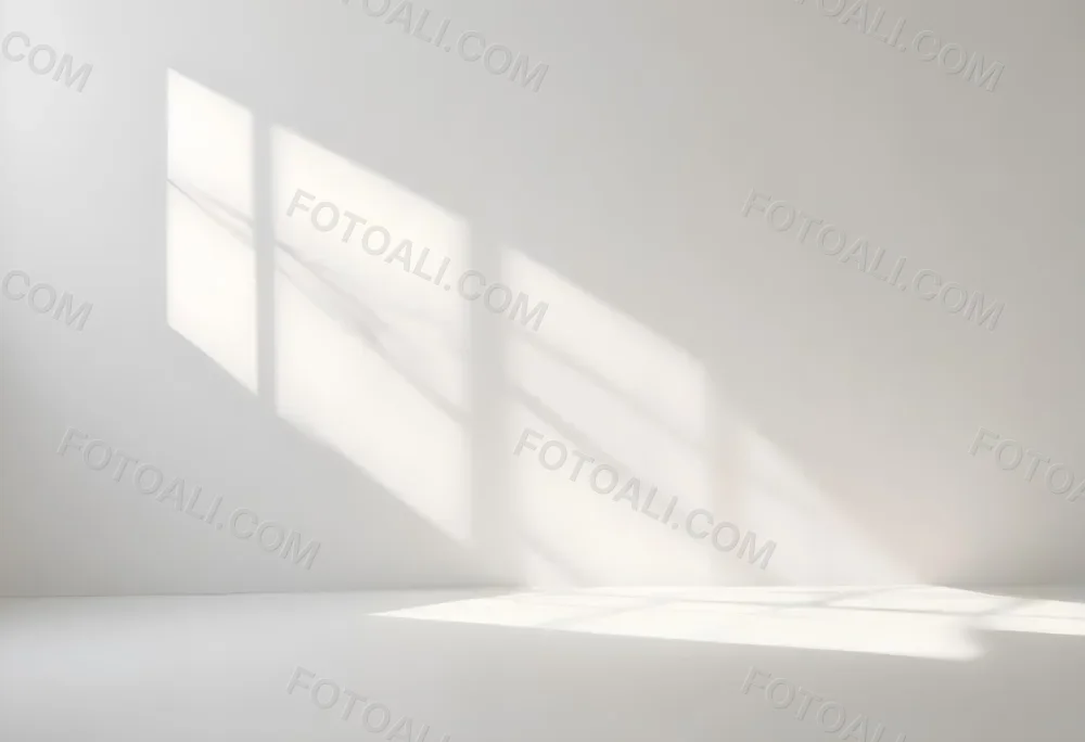 A Minimalist White Background With Soft Blurred Shadows Creating A Serene And Calming Atmosphere 3 3b56