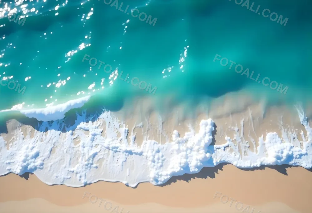 A Sailboat Sailing On The Blue Sea Under A Clear Blue Sky The Boat Is Blue With A Single Mast And Sail 5 790a
