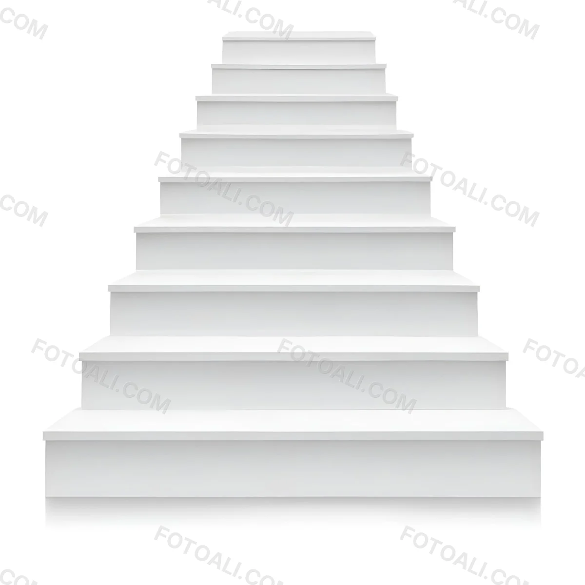 A Set Of White Rectangular Steps Or Stairs Arranged In A Pyramid Shape 11 F17d