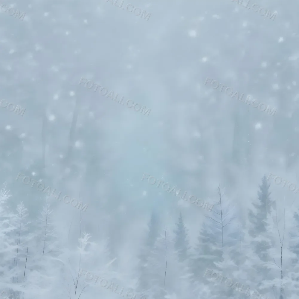 A Snowy Or Icy Background With A Light Blue Gray Color And A Slightly Textured Mottled Appearance Surrounded By A Forest Under A Bright Sunny Sky With Soft Falling Snowflakes 167 Eea5