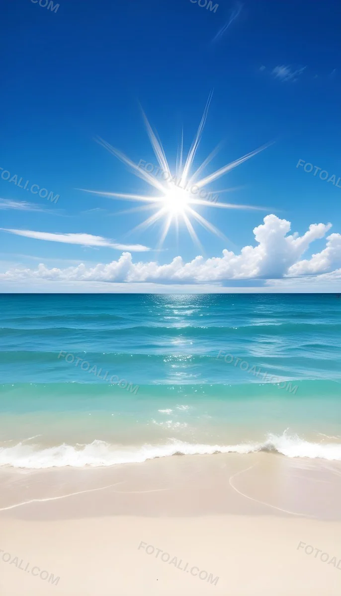 A Sunny Day At The Beach With A Clear Blue Sky Bright Sun And Calm Turquoise Waters A Cloudy Evening With Stormy Gray Skies And Rough Waves 21 99ba