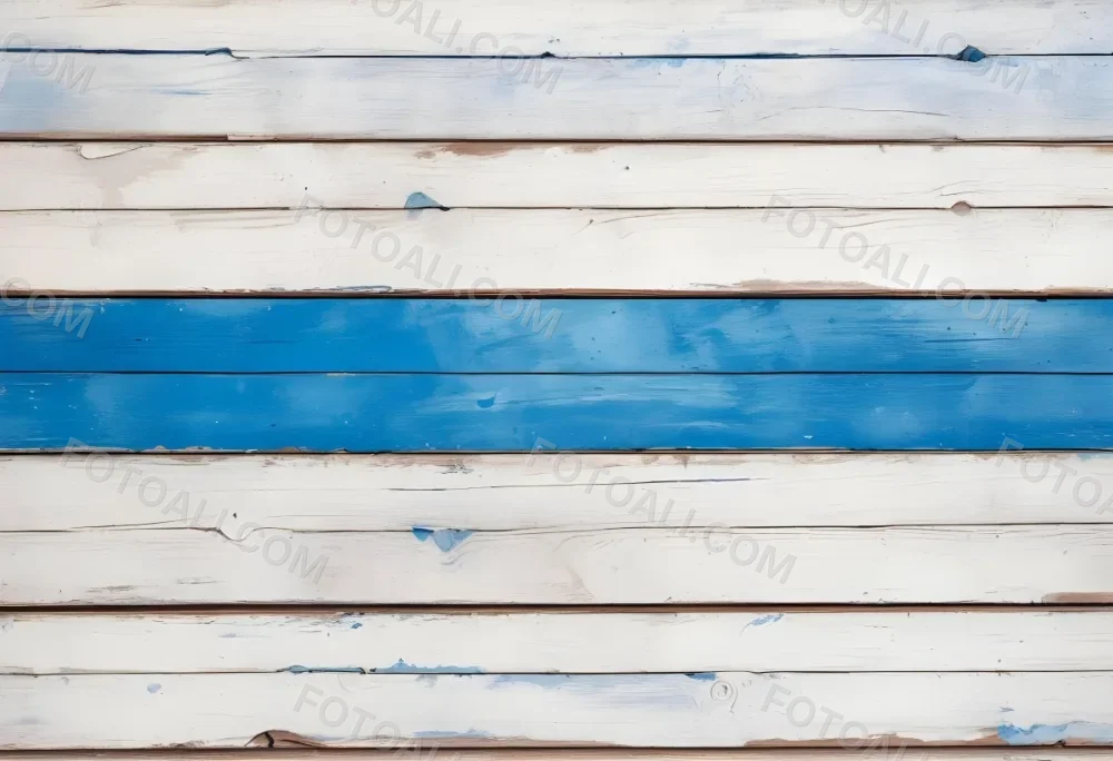 A Weathered Wooden Surface With Peeling White And Blue Paint Horizontal Planks Rustic Texture Aged Appearance Vintage Charm 3 6a99