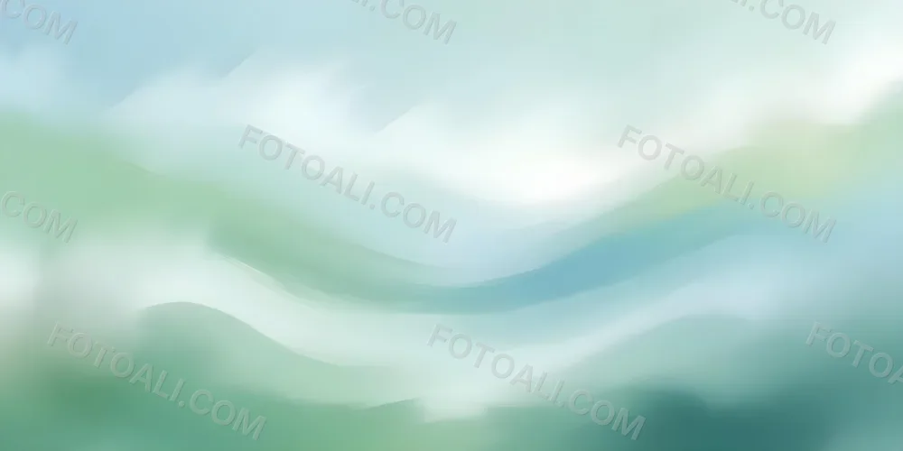 Abstract Background With A Gradient Of White Light Blue And Green Creating A Soft And Ethereal Atmosphere Reminiscent Of A Dreamy Landscape 70 9739