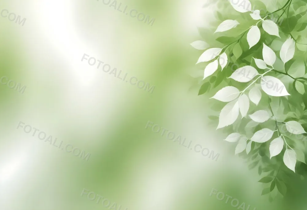 Abstract Background With Shades Of Green And White Creating A Soft Blurred Effect Reminiscent Of Foliage Or Natural Textures With A Focus On Light And Color Gradients 44 60a6