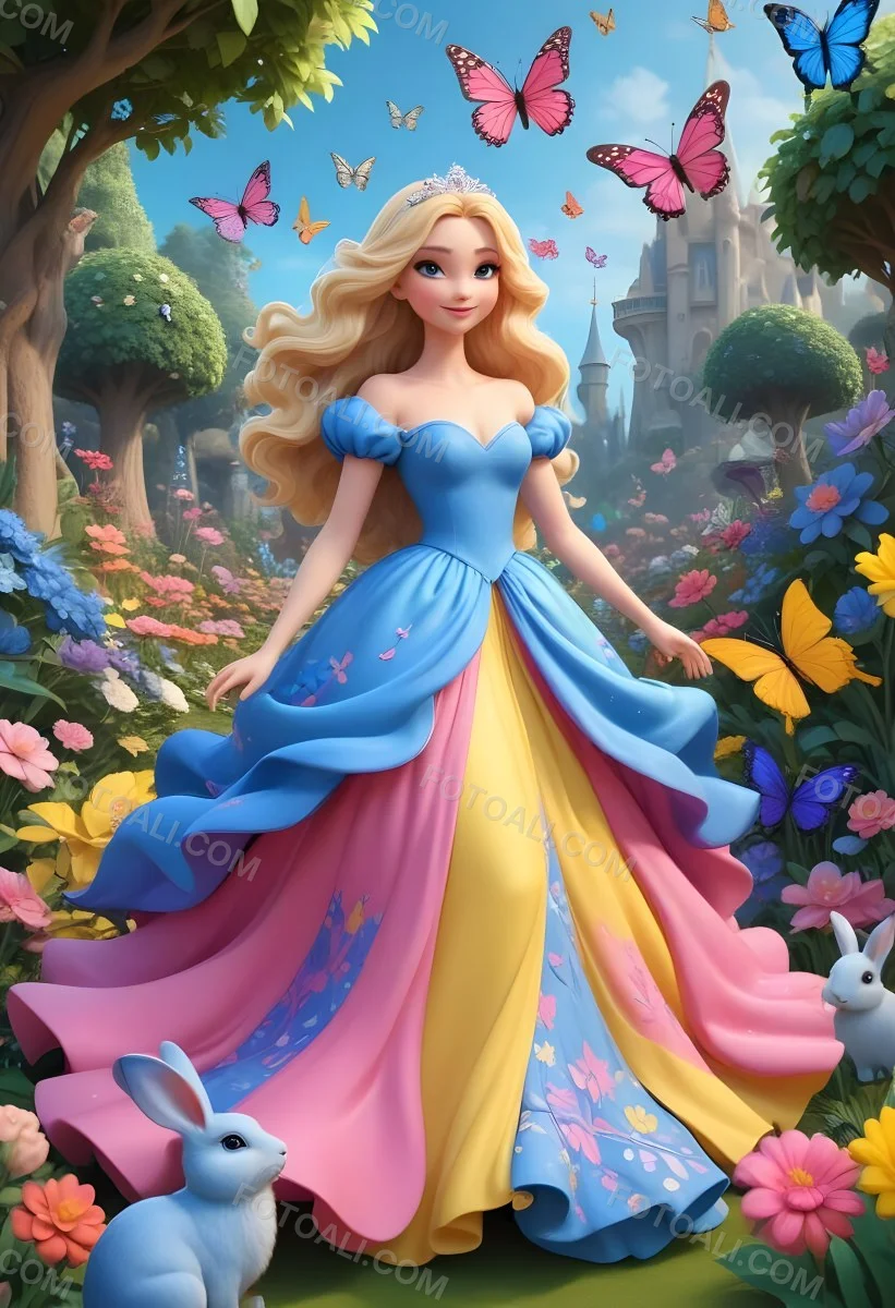 Adorable Cartoon Style A Young Fairskinned Caucasi 11 2f15