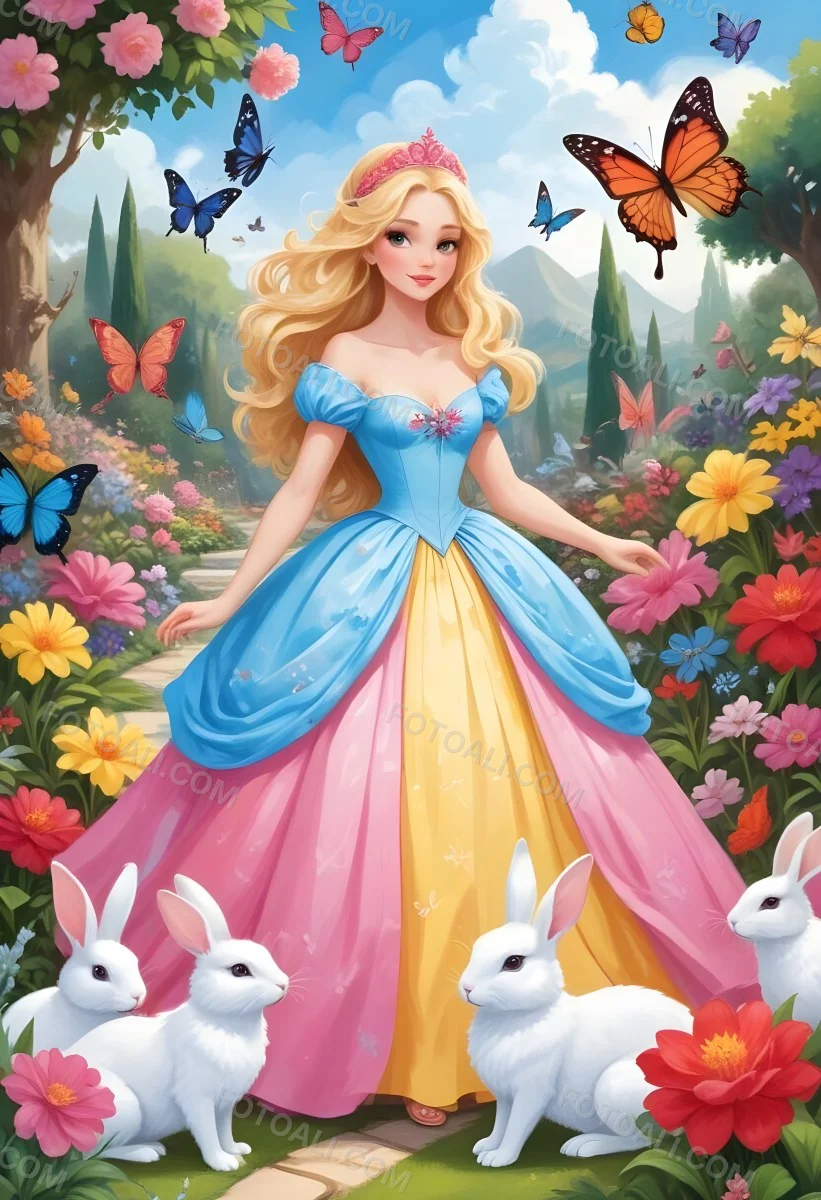 Adorable Cartoon Style A Young Fairskinned Caucasi 31 76be