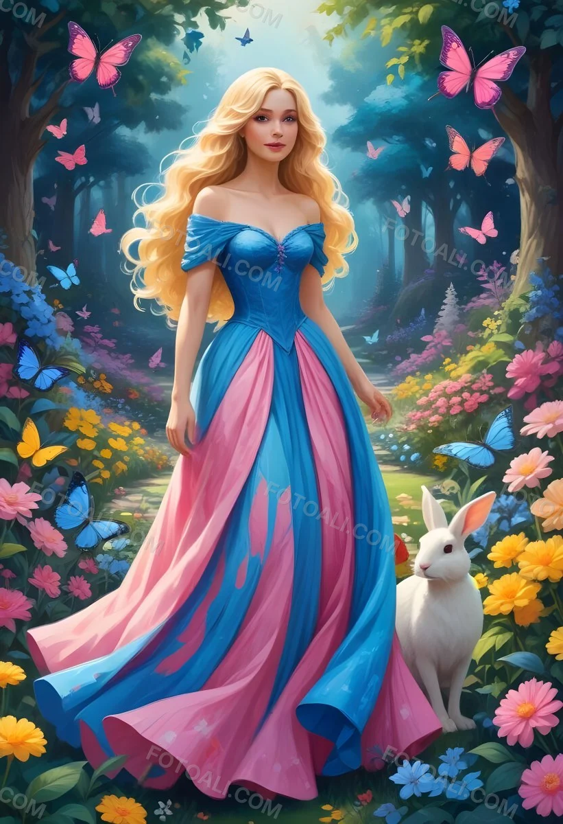 Adorable Cartoon Style A Young Fairskinned Caucasi 35 0d3a