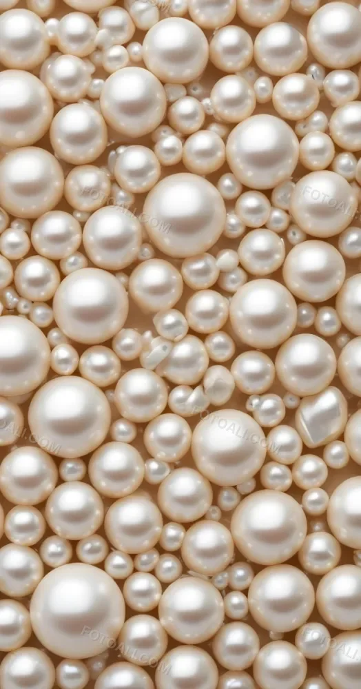 Assorted White And Cream Colored Pearls Of Various Sizes Arranged In A Scattered Pattern 4 70b6