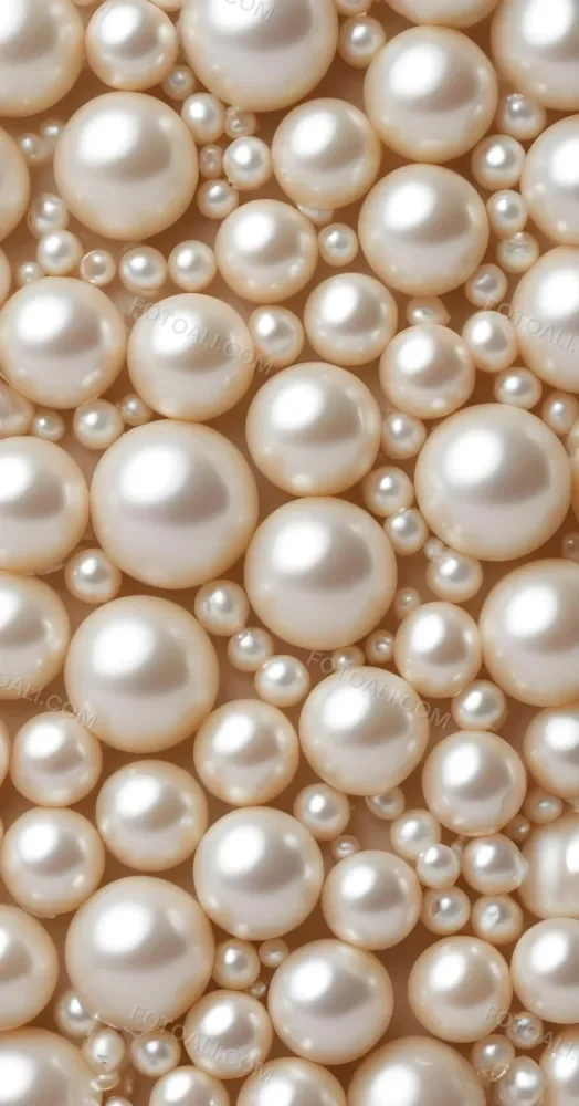 Assorted White And Cream Colored Pearls Of Various Sizes Arranged In A Scattered Pattern 6 80d5