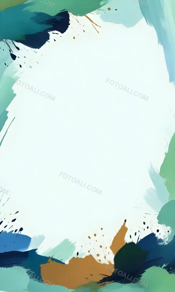 Background With Green And Blue Brush Strokes 7 47cb