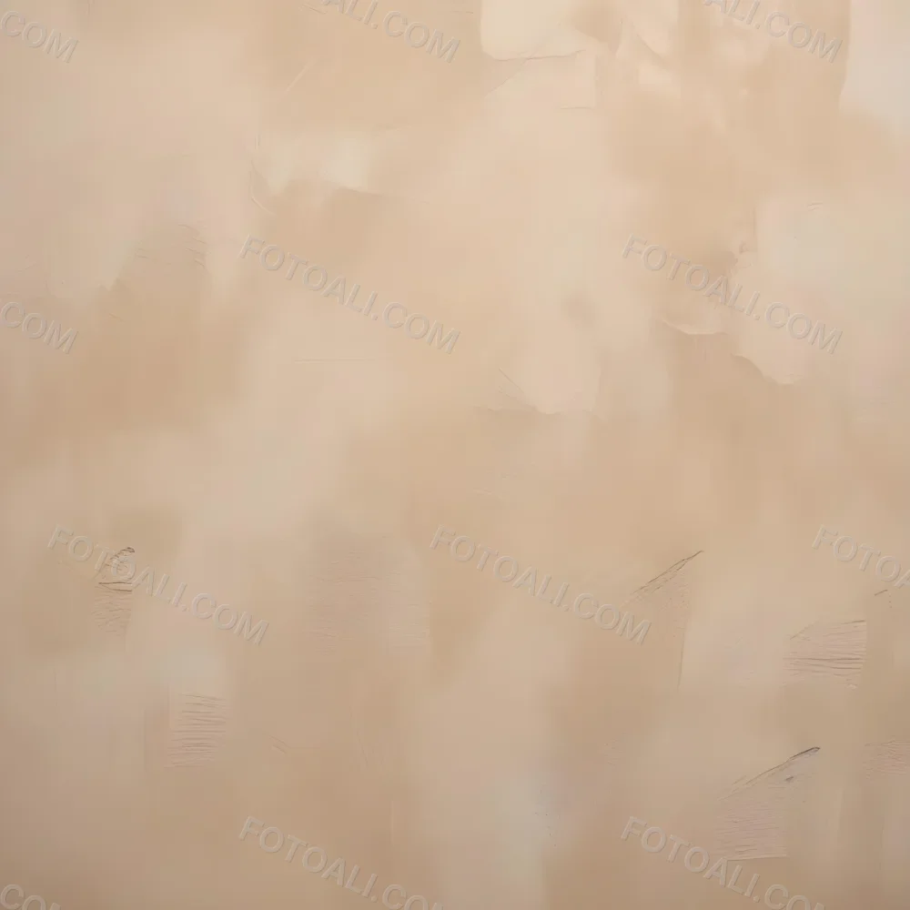 Beige Textured Wall Surface With Visible Brush Strokes And Slight Imperfections 76 E32a