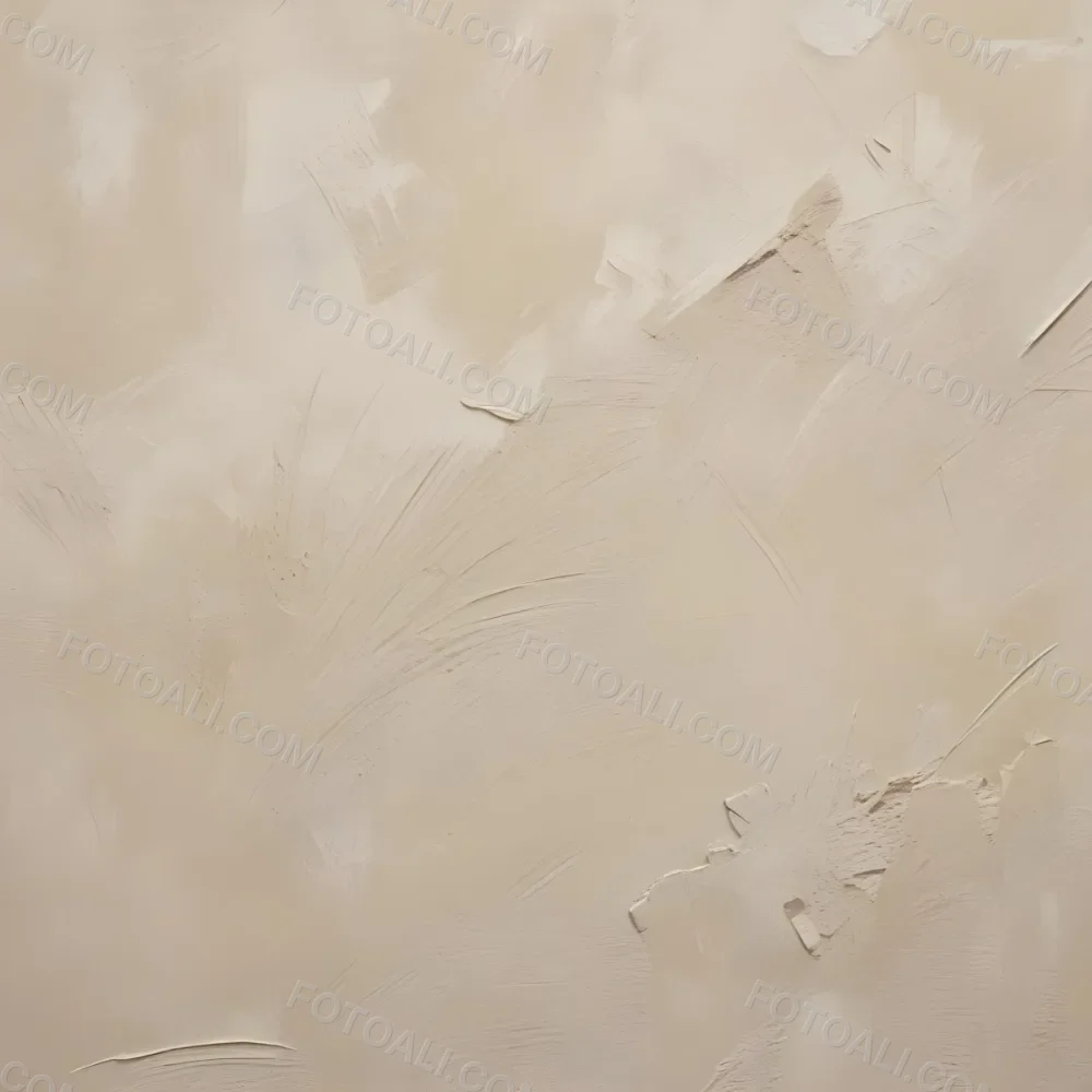 Beige Textured Wall Surface With Visible Brush Strokes And Slight Imperfections 93 Bf93