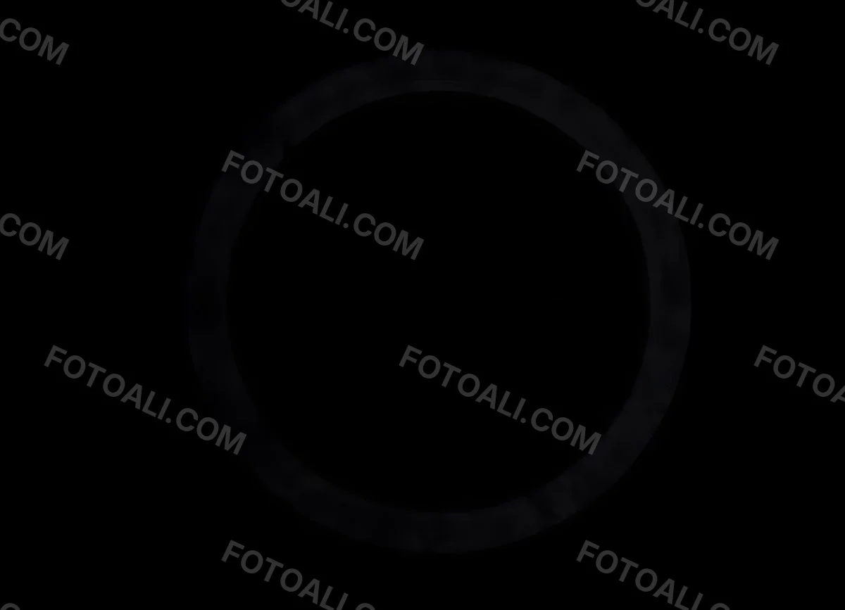 Black Circle With A Grainy Texture The Center Is Solid Black The Edges Are Blurred And Faded On A Black Background 7 50e5