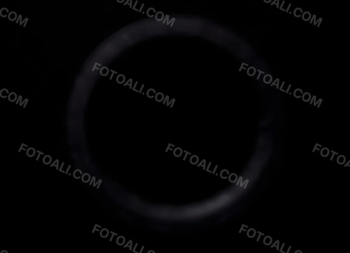 Black Circle With A Grainy Texture The Center Is Solid Black The Edges Are Blurred And Faded On A Black Background 9 Eb7f